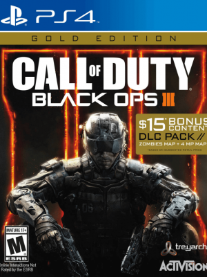 Call of Duty Black Ops III Gold Edition incluye DLC Awakening en Español PS4