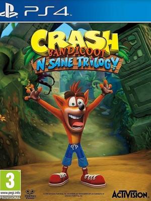 4 JUEGOS EN 1 CRASH COLLECTION PS4, Juegos Digitales Bolivia