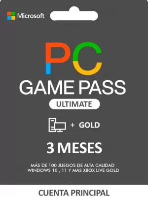 PC GAME PASS ULTIMATE SUSCRIPCIÓN DE 3 MESES CUENTA