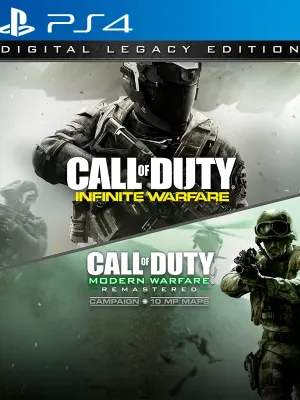 2 juegos en 1 Call of Duty Infinite Warfare Español PS4
